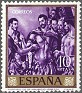 Spain 1961 El Greco 10 Ptas Malva Edifil 1339